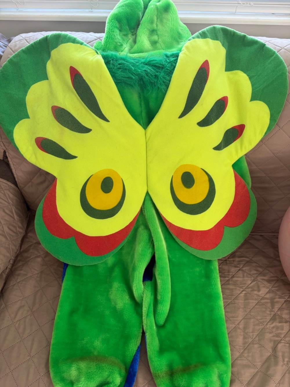 Rare chrisha playful plush girls butterfly Halloween costume 4-6 vintage - Picture 4 of 7
